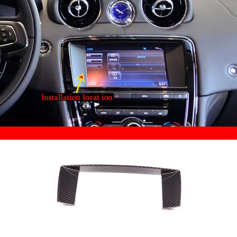 For 2010-2016 Jaguar XJ ABS carbon fiber car styling car navigation decorative frame sticker car interior modification parts
For 2010-2016 Jaguar XJ ABS carbon fiber car styling car navigation decorative frame sticker car interior modification parts