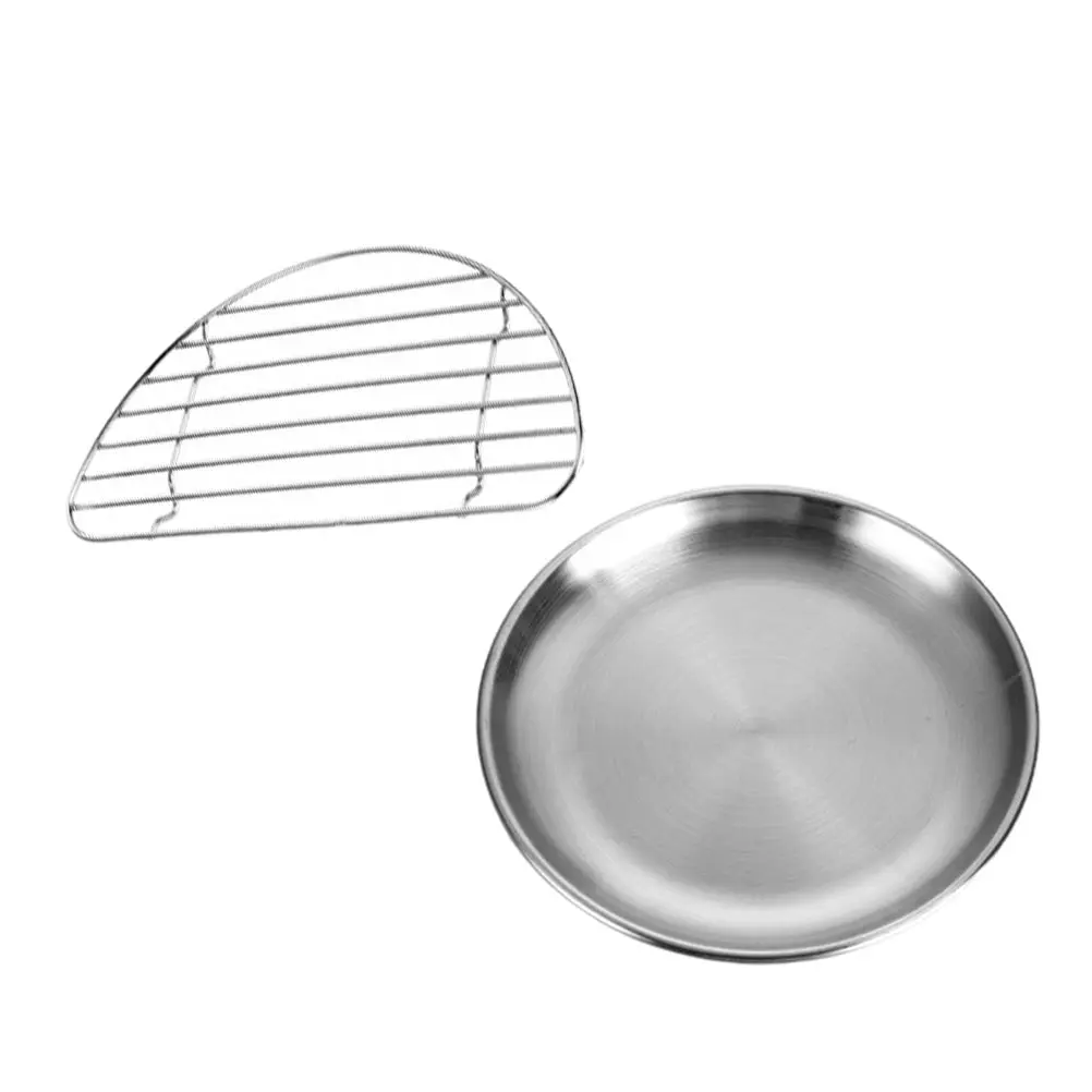 2 pcs StainlessSteelDiscTray HighQualityMaterial ElegantDesign FamilyGathering Parties WeddingsBars Restaurants FoodStoragePlate
2 pcs StainlessSteelDiscTray HighQualityMaterial ElegantDesign FamilyGathering Parties WeddingsBars Restaurants FoodStoragePlate