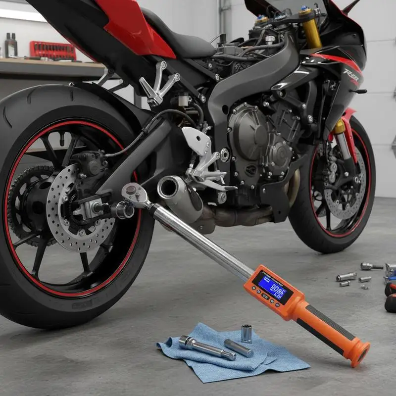 Electronic Torque Tool Kit 1/2 3/8 Inch Drive For Automotive Motorcycle Bicycle, 72-Tooth High Accuracy Preset Value Buzzer LED Notification Display Case Included
Electronic Torque Tool Kit 1/2 3/8 Inch Drive For Automotive Motorcycle Bicycle, 72-Tooth High Accuracy Preset Value Buzzer LED Notification Display Case Included