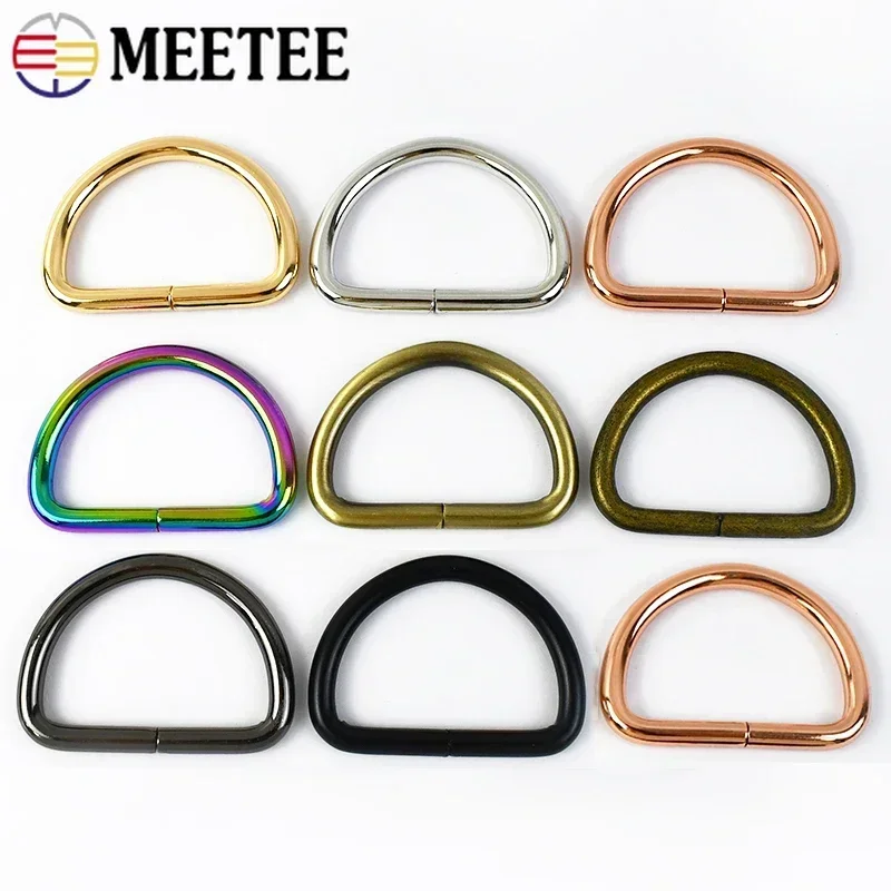 10Pcs 13-50mm Metal D Ring Buckles for Bag Strap Webbing Clasp Loop DIY Purse Belt Dog Collar Chain Connect Hardware Accessories
10Pcs 13-50mm Metal D Ring Buckles for Bag Strap Webbing Clasp Loop DIY Purse Belt Dog Collar Chain Connect Hardware Accessories