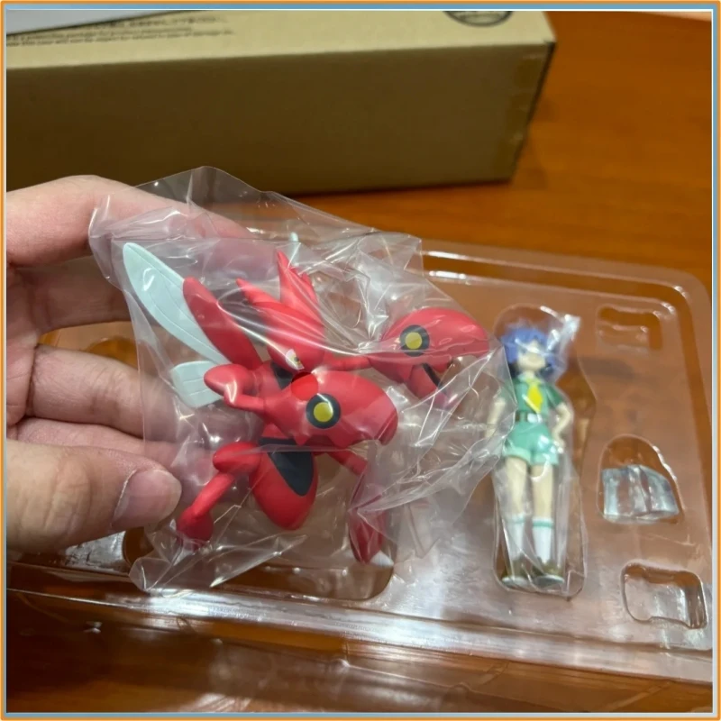 NEW Bandai Pokemon Scale World Johto Region Bugsy & Scizor Steel Mantis 1/20 Scale Figure Model Toy Gift
NEW Bandai Pokemon Scale World Johto Region Bugsy & Scizor Steel Mantis 1/20 Scale Figure Model Toy Gift