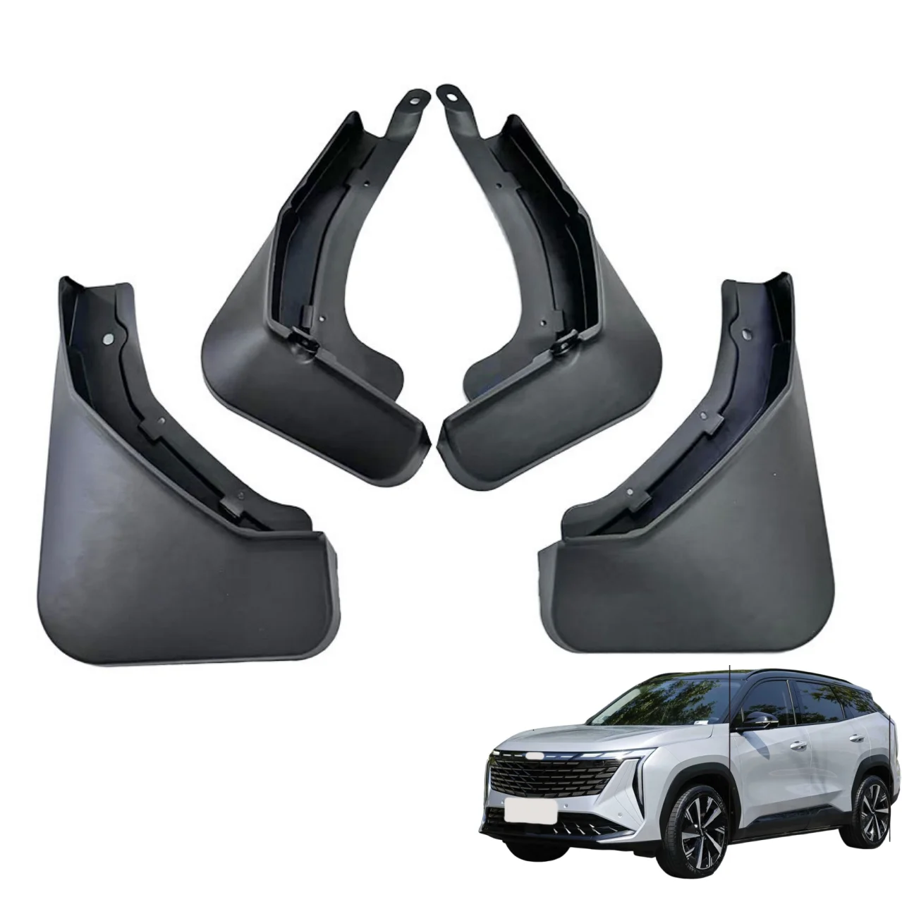 Quality Top Seller Fast Shipping 4Pcs Car Mud Flaps Screw Installation PP Black Fender Liner Premium For Atlas L 2023
Quality Top Seller Fast Shipping 4Pcs Car Mud Flaps Screw Installation PP Black Fender Liner Premium For Atlas L 2023