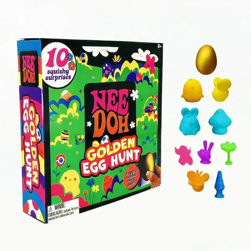 SS New 2026 Needoh Golden Egg Treasure Hunt Blind Box Toy with Squishy Surprise—Stress Relief Squeeze Toy for Easter Party
SS New 2026 Needoh Golden Egg Treasure Hunt Blind Box Toy with Squishy Surprise—Stress Relief Squeeze Toy for Easter Party