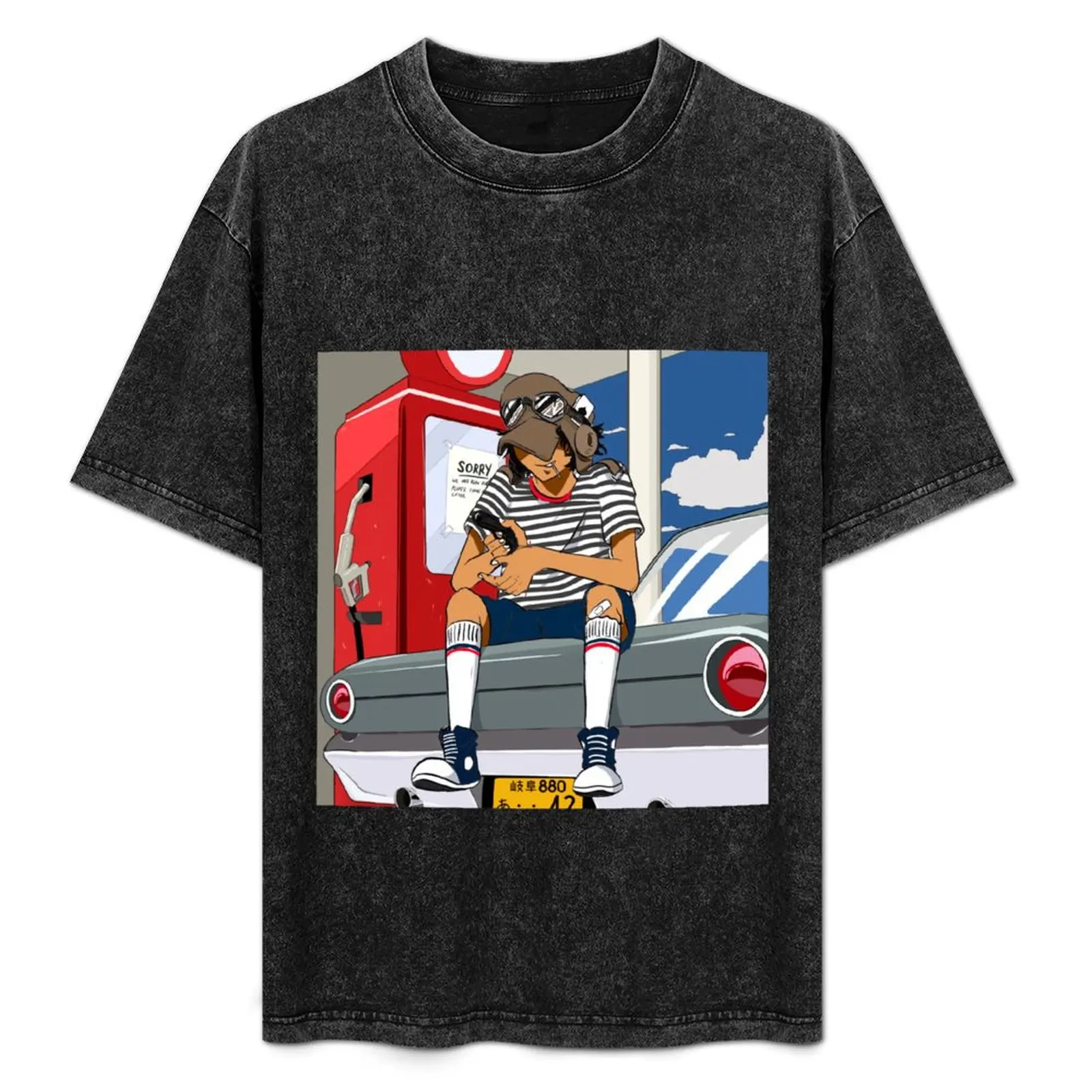 Refueling gas T-Shirt Casual Basic Short Sleeve T-Shirt
Refueling gas T-Shirt Casual Basic Short Sleeve T-Shirt