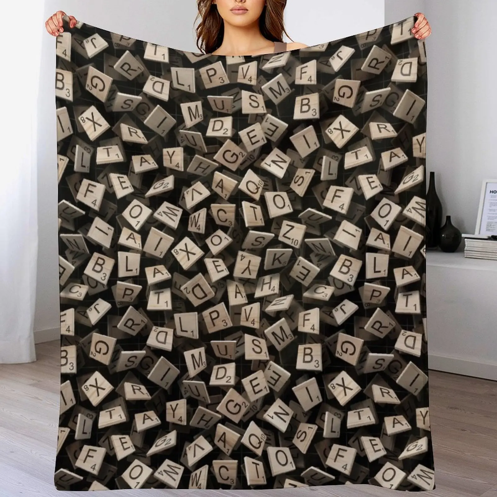 Scrabble Tile Madness Pattern Throw Blanket Furrys Nap Hairys Decorative Throw Blankets
Scrabble Tile Madness Pattern Throw Blanket Furrys Nap Hairys Decorative Throw Blankets