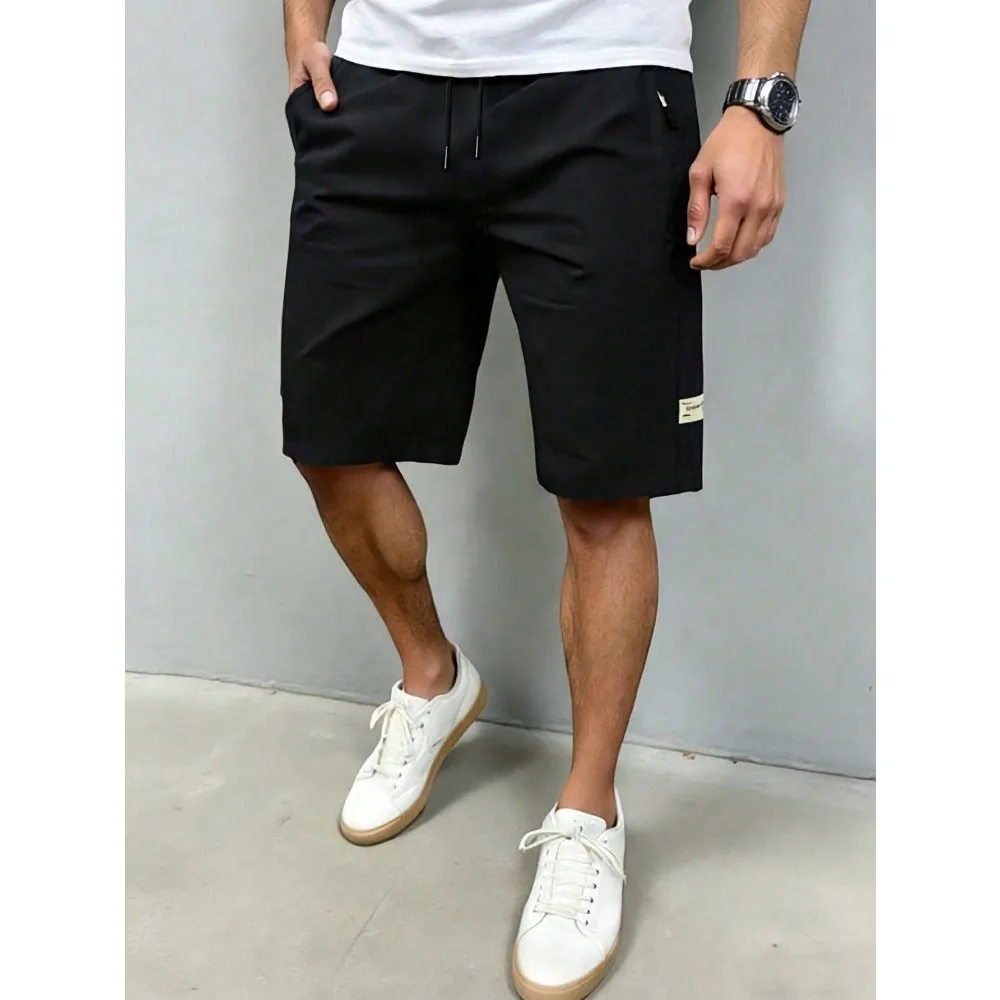Men's Casual Shorts, Summer Solid Color Minimalist Fashion Pants, Zipper Pocket Design
Men's Casual Shorts, Summer Solid Color Minimalist Fashion Pants, Zipper Pocket Design