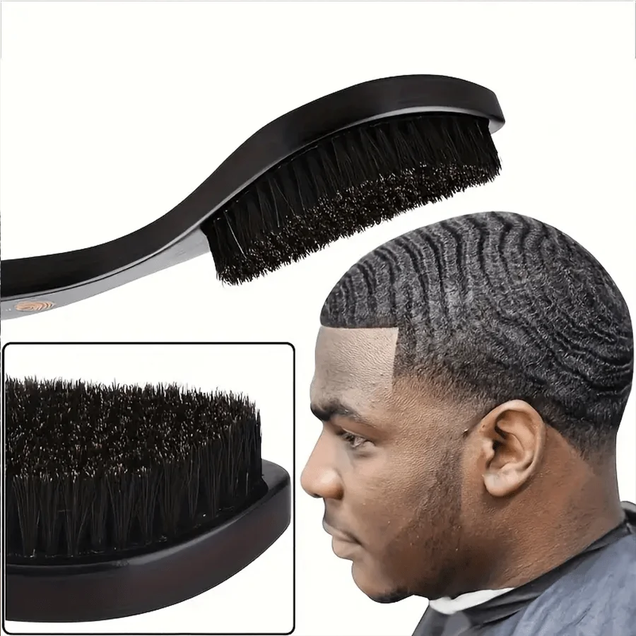 Professional Hair Brush & Comb Set For Men - Boar Bristle Brush & Wide Tooth Comb For Curly/Afro/Textured Hair - Salon Quality Styling Tools With Ergonomic ABS Handle - Perfect Gift For Dad, Him (Christmas, Birthday)
Professional Hair Brush & Comb Set For Men - Boar Bristle Brush & Wide Tooth Comb For Curly/Afro/Textured Hair - Salon Quality Styling Tools With Ergonomic ABS Handle - Perfect Gift For Dad, Him (Christmas, Birthday)
