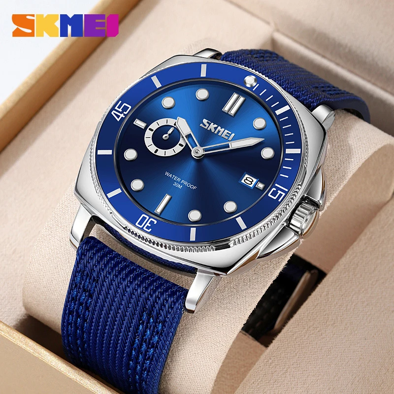 SKEMI Luminous Waterproof Single Calendar Watch, Men's Fashion Business Sports Quartz Watch
SKEMI Luminous Waterproof Single Calendar Watch, Men's Fashion Business Sports Quartz Watch
