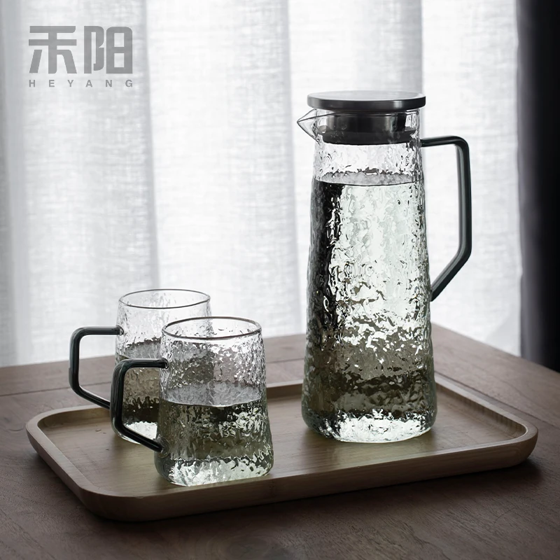 He Yang Large Capaci Glass Cold Water Pot High Temperature Resistant Tea Brewing Pot Home Use White Hot Water Cup Set
He Yang Large Capaci Glass Cold Water Pot High Temperature Resistant Tea Brewing Pot Home Use White Hot Water Cup Set