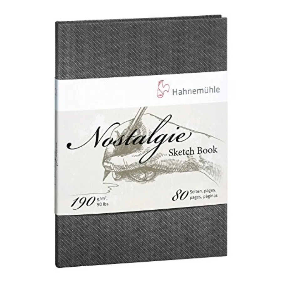 Nostalgie Sketch Book 190g/m² Drawing Notebook A4 Portrait 40 fls
Nostalgie Sketch Book 190g/m² Drawing Notebook A4 Portrait 40 fls