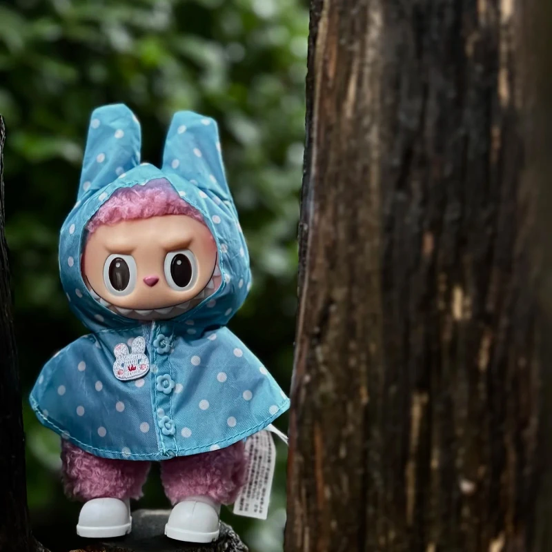 Кукольная одежда для Labubu 17 см, наряд монстров, аксессуары, одежда, детский подарок «сделай сам», милый плащ ярких цветов, разноцветные точки 
Кукольная одежда для Labubu 17 см, наряд монстров, аксессуары, одежда, детский подарок «сделай сам», милый плащ ярких цветов, разноцветные точки