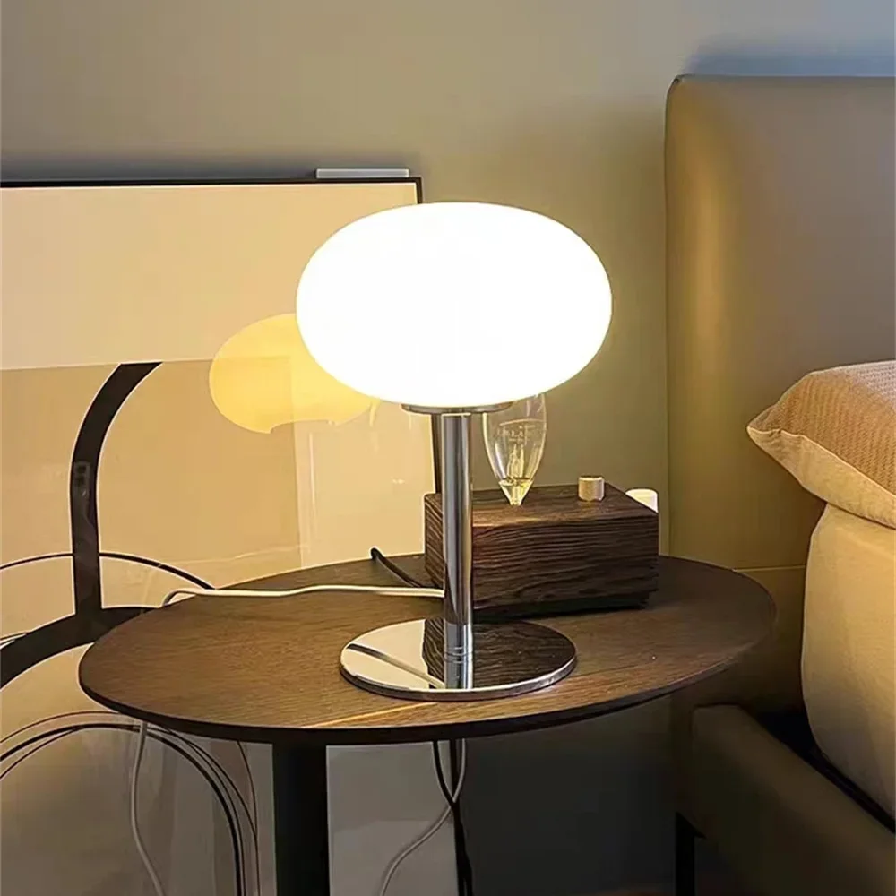 Retro Medieval Bauhaus Glass Table Lamp LED Simple Desk Bedroom Bedside Lamp Home Atmosphere Night Light Lollipop Table Lamp
Retro Medieval Bauhaus Glass Table Lamp LED Simple Desk Bedroom Bedside Lamp Home Atmosphere Night Light Lollipop Table Lamp
