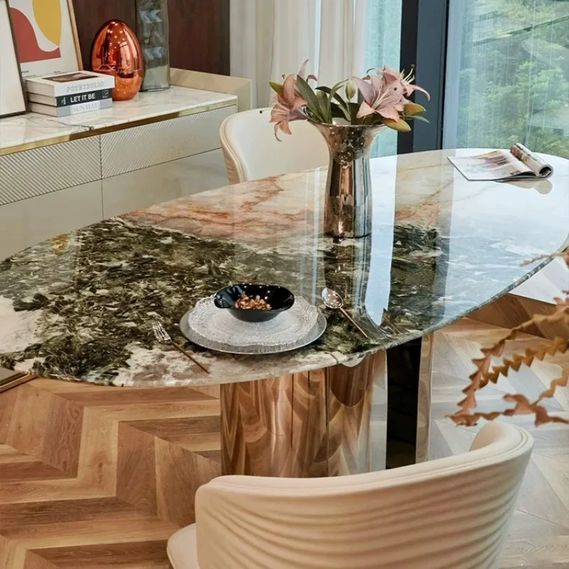 Dining Chairs Hardcover Italian Luxury Dining Tables Sets Large Service Modern Classic Kitchen Table Unique Home Furniture
Dining Chairs Hardcover Italian Luxury Dining Tables Sets Large Service Modern Classic Kitchen Table Unique Home Furniture