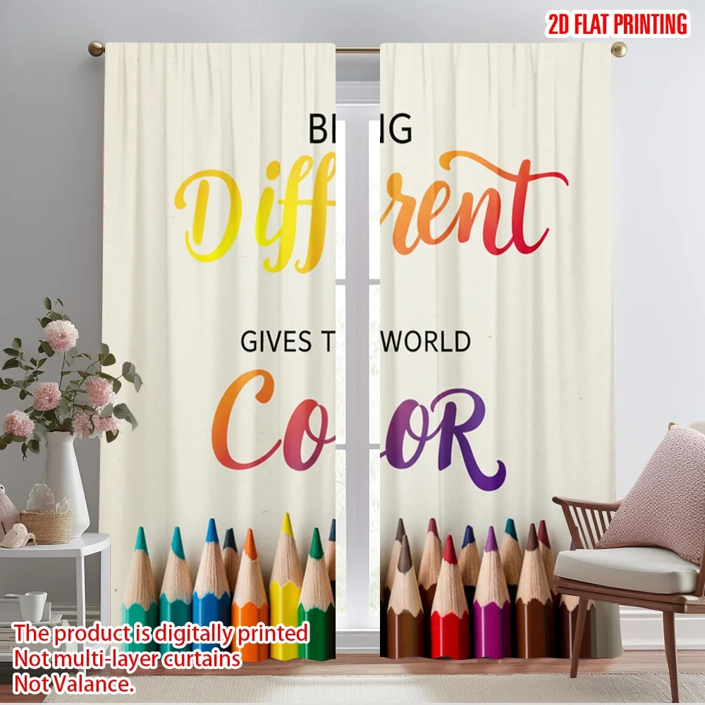 2pcs 2D flat printing Window Curtains Being Different Gives Color Polyester Without Electricity Party Decorations Use for Photo
2pcs 2D flat printing Window Curtains Being Different Gives Color Polyester Without Electricity Party Decorations Use for Photo