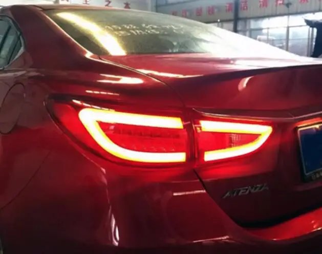1set bumper lamp For Mazda 6 Tail Lights fit for sedan car 2014~2016 Mazda6 atenza Tail Light Orignal Design LED Rear Lamp
1set bumper lamp For Mazda 6 Tail Lights fit for sedan car 2014~2016 Mazda6 atenza Tail Light Orignal Design LED Rear Lamp