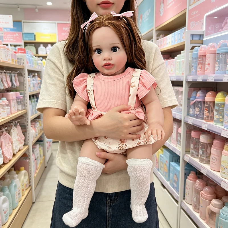 66CM Reborn Toddler Girl Doll Pippa Real Picture Cotton Body Handmade Doll
66CM Reborn Toddler Girl Doll Pippa Real Picture Cotton Body Handmade Doll