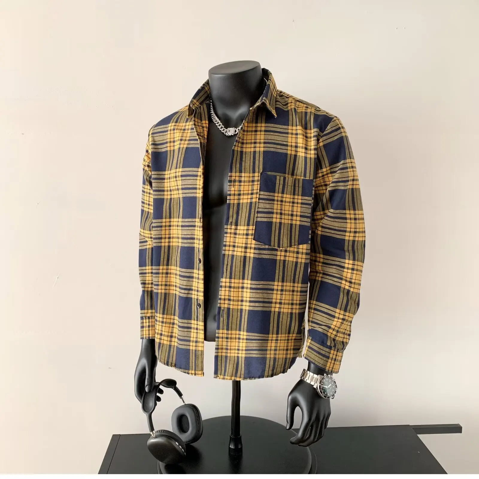 Men's Workwear Long Sleeve Loose Fit Thin Shirt Summer Outdoor Wear Resistant Sun Protection Checkered Casual Style Polyester...
Men's Workwear Long Sleeve Loose Fit Thin Shirt Summer Outdoor Wear Resistant Sun Protection Checkered Casual Style Polyester...