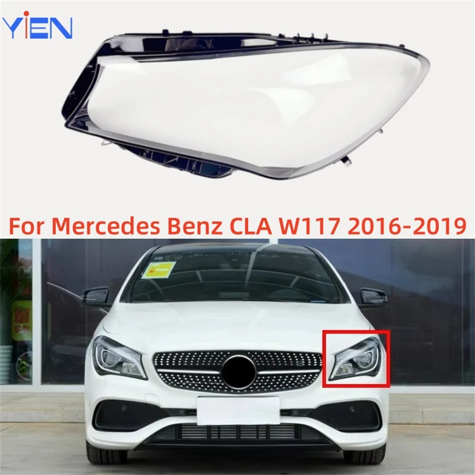 For Mercedes Benz CLA W117 2016 2017 2018 2019 Car Products Replace A Transparent PC Lights Shell Protective Headlight
For Mercedes Benz CLA W117 2016 2017 2018 2019 Car Products Replace A Transparent PC Lights Shell Protective Headlight
