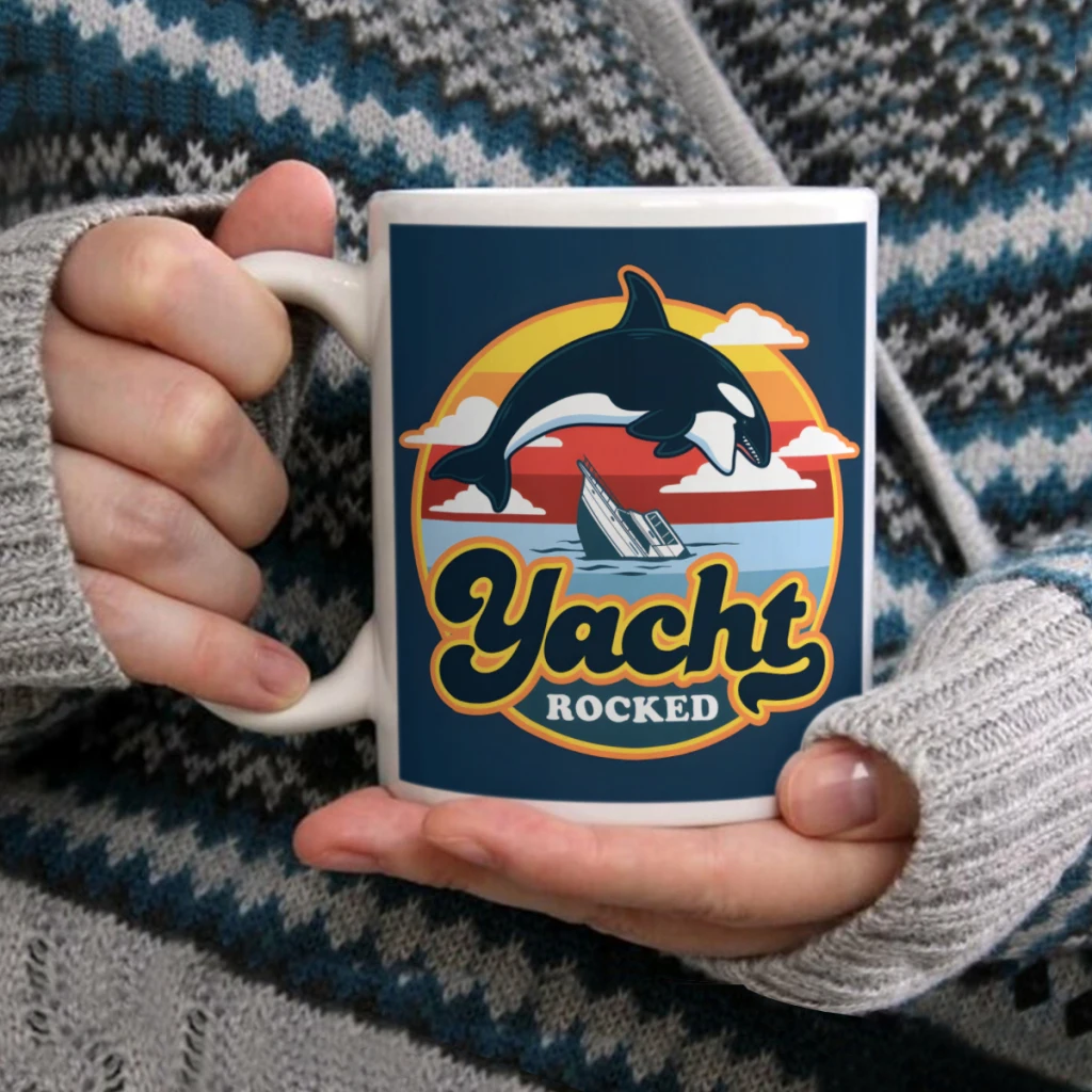 Yacht RockedCoffee Mug Tea Cup 11oz Coffee Cup Funny Birthday Ceramic Mug Personalized Cup
Yacht RockedCoffee Mug Tea Cup 11oz Coffee Cup Funny Birthday Ceramic Mug Personalized Cup