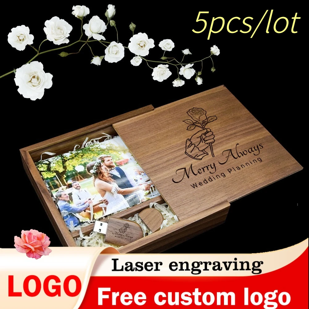 Набор из 5 USB-накопителей USB2.0: флешки 128 ГБ и 64 ГБ в дизайнерской коробке для фотографий, с возможностью нанесения логотипа, идеально подходят для свадебных подарков.
Набор из 5 USB-накопителей USB2.0: флешки 128 ГБ и 64 ГБ в дизайнерской коробке для фотографий, с возможностью нанесения логотипа, идеально подходят для свадебных подарков.