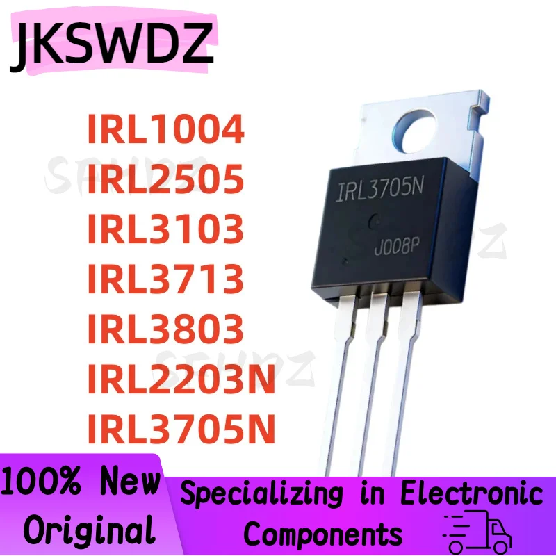 New Original 10PCS IRL1004 IRL2505 IRL3103 IRL3713 IRL3803 IRL2203N IRL3705N TO-220 MOSFET Best Quality In Stock
New Original 10PCS IRL1004 IRL2505 IRL3103 IRL3713 IRL3803 IRL2203N IRL3705N TO-220 MOSFET Best Quality In Stock