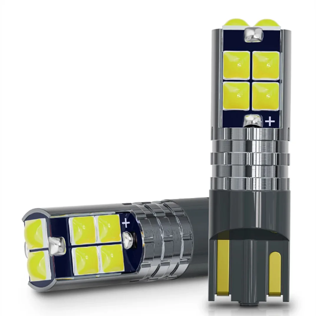 2PCS LED CANBUS Bulbs T10 W5W 3030 10SMD 12V Super Bright Car Reading Bulb Clearance Lights License Plate Lamp Signal Light
2PCS LED CANBUS Bulbs T10 W5W 3030 10SMD 12V Super Bright Car Reading Bulb Clearance Lights License Plate Lamp Signal Light