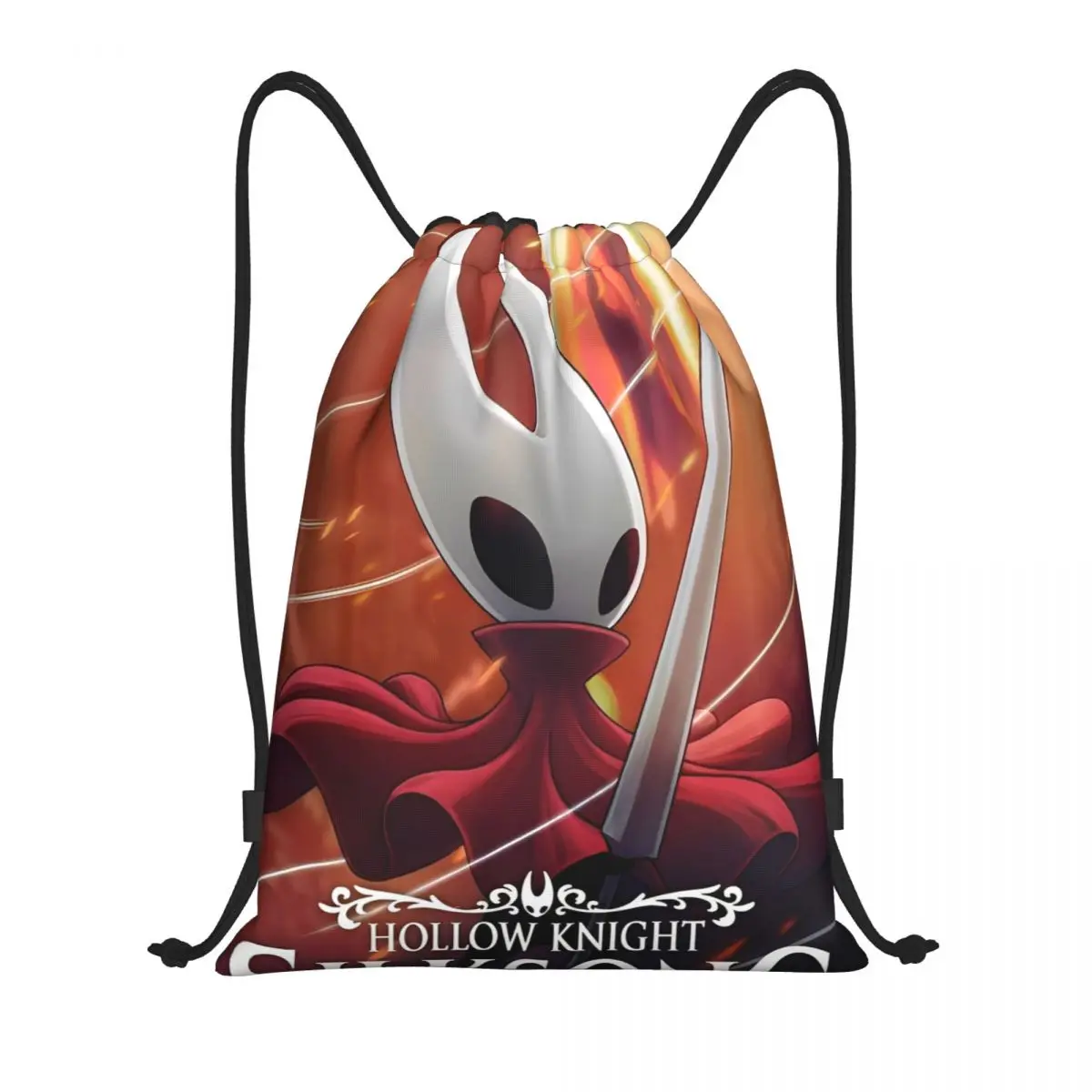 Сумки на шнурке Hollow Knight для инди-игр, спортивный рюкзак, спортивный рюкзак, сумки на шнурке для пеших прогулок
Сумки на шнурке Hollow Knight для инди-игр, спортивный рюкзак, спортивный рюкзак, сумки на шнурке для пеших прогулок