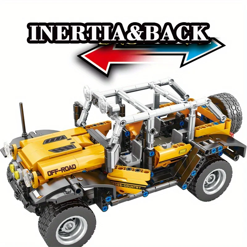 573-Piece Sport Car Building Set - Pull-Back Action, Durable Abs Bricks - Gift For Ideal Birthday Or Christmas Present
573-Piece Sport Car Building Set - Pull-Back Action, Durable Abs Bricks - Gift For Ideal Birthday Or Christmas Present
