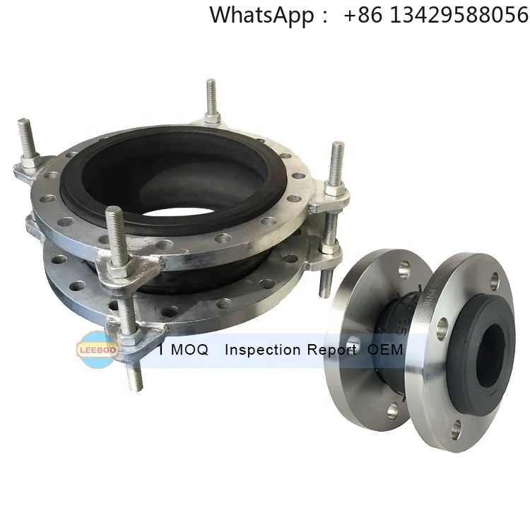 LEEBOO Custom Best Large Diameter Soft Single Bellow Spherical Carbon Steel Flange Connect Flexible Rubber Expansion Joint Price
LEEBOO Custom Best Large Diameter Soft Single Bellow Spherical Carbon Steel Flange Connect Flexible Rubber Expansion Joint Price