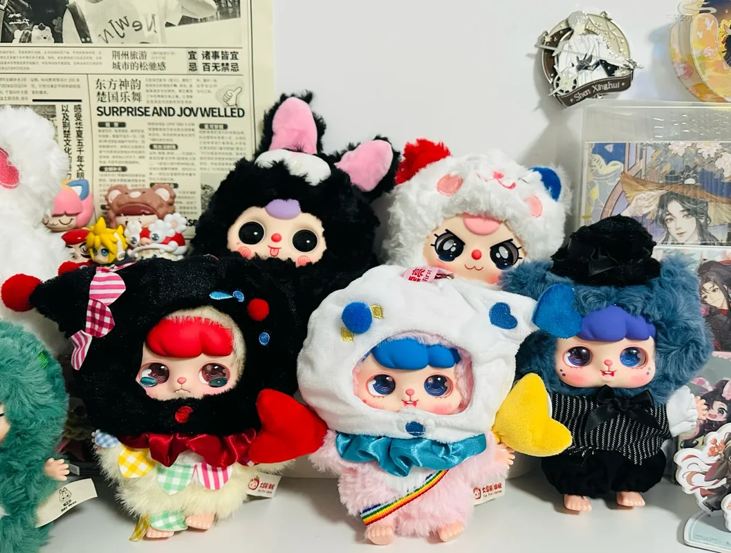 Baby Three Fantasy Circus Series слепая коробка виниловая плюшевая кавайная кукла украшения модная игрушка загадочная коробка подарки для девочек и детей 
Baby Three Fantasy Circus Series слепая коробка виниловая плюшевая кавайная кукла украшения модная игрушка загадочная коробка подарки для девочек и детей