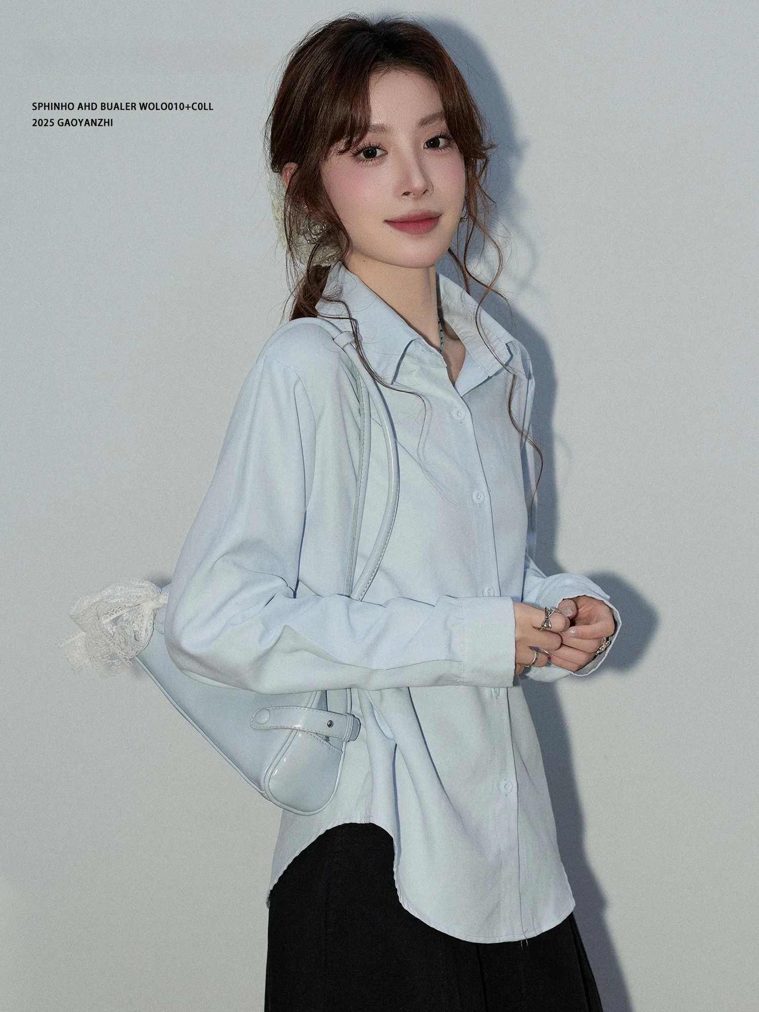 Loose Long Sve Ne irt Women's Casual Commute Sle Blue Spring New Arrival Breathable Comfortable High Yarn Densi
Loose Long Sve Ne irt Women's Casual Commute Sle Blue Spring New Arrival Breathable Comfortable High Yarn Densi