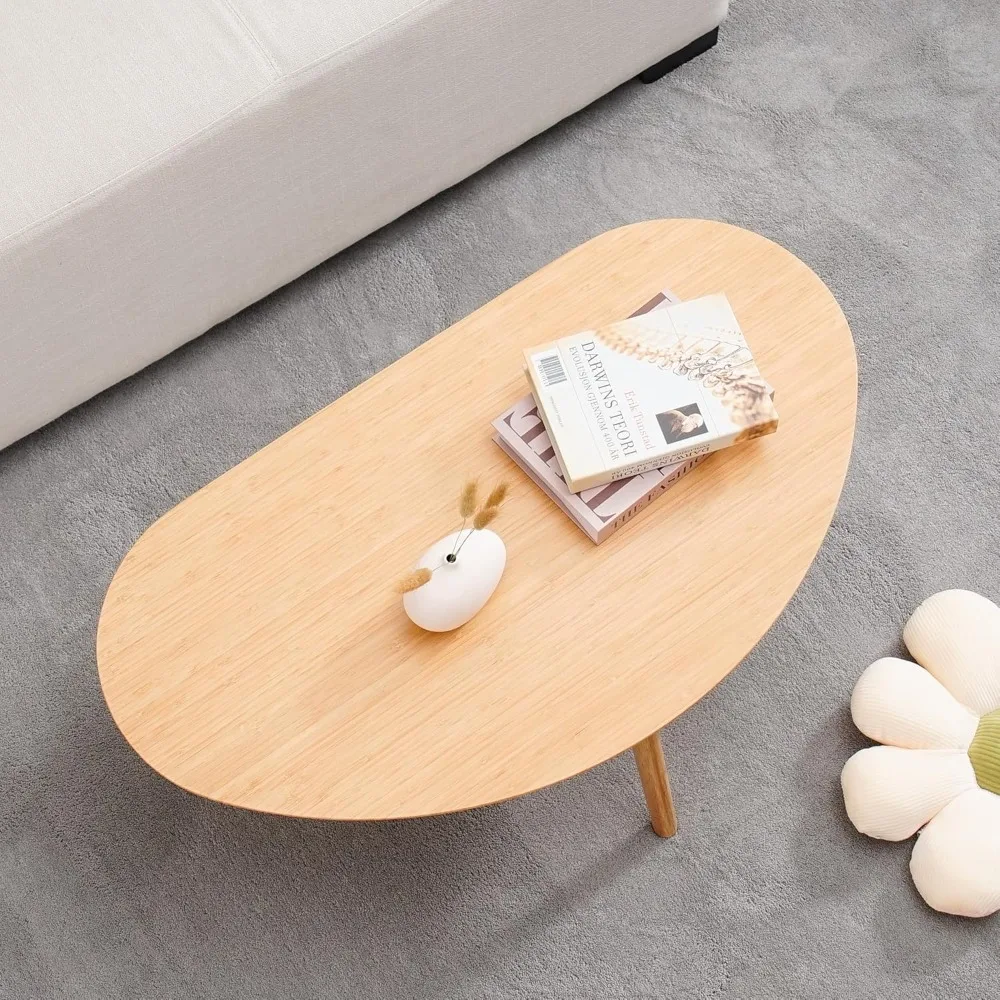 Small Oval Coee Table Century ern or Living Room, Center Table,Solid Wood Coee Table,Nature Wood (Nature Wood,18.9" D x 33.85" W
Small Oval Coee Table Century ern or Living Room, Center Table,Solid Wood Coee Table,Nature Wood (Nature Wood,18.9" D x 33.85" W