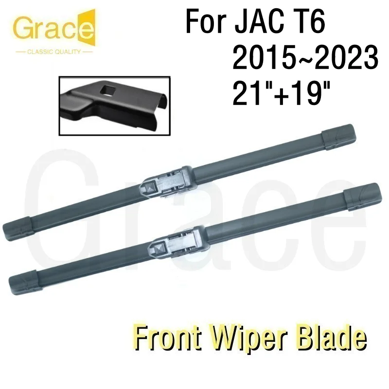 For JAC T6 Wiper Blade 21"+19" Car Windshield Windscreen Rubber 2015 2016 2017 2018 2019 2020 2021 2022 2023
For JAC T6 Wiper Blade 21"+19" Car Windshield Windscreen Rubber 2015 2016 2017 2018 2019 2020 2021 2022 2023