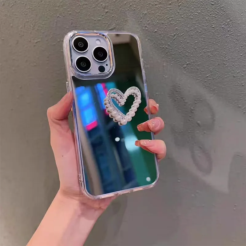 Luxury Glitter 3D Rhinestone Makeup Mirror Phone Case Diamond Cover For iPhone 13 Pro Max
Luxury Glitter 3D Rhinestone Makeup Mirror Phone Case Diamond Cover For iPhone 13 Pro Max
