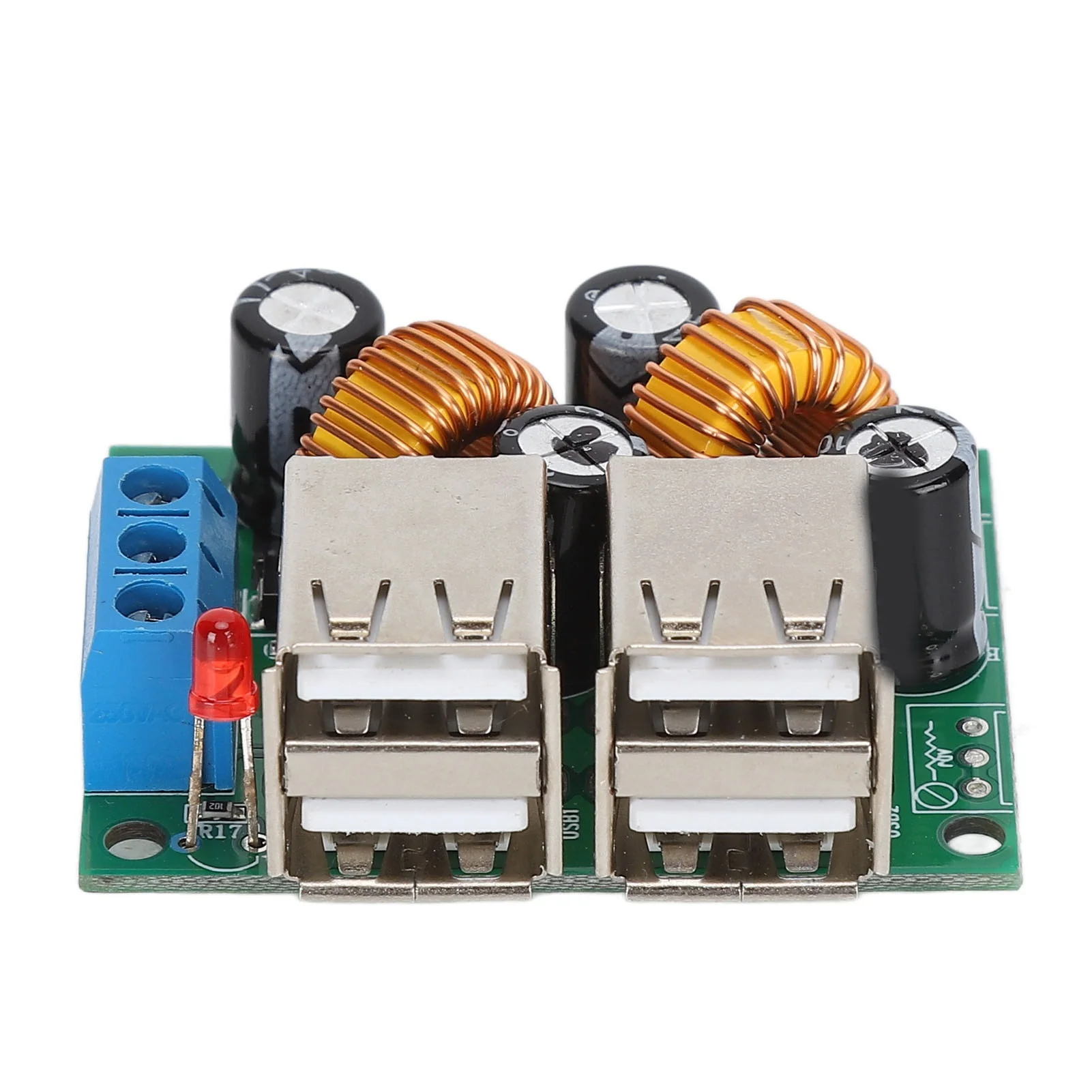 4 USB Port Power Converter Board Buck Power Supply Conversion Module DC 12V 24V 40V to 5V 5A
4 USB Port Power Converter Board Buck Power Supply Conversion Module DC 12V 24V 40V to 5V 5A