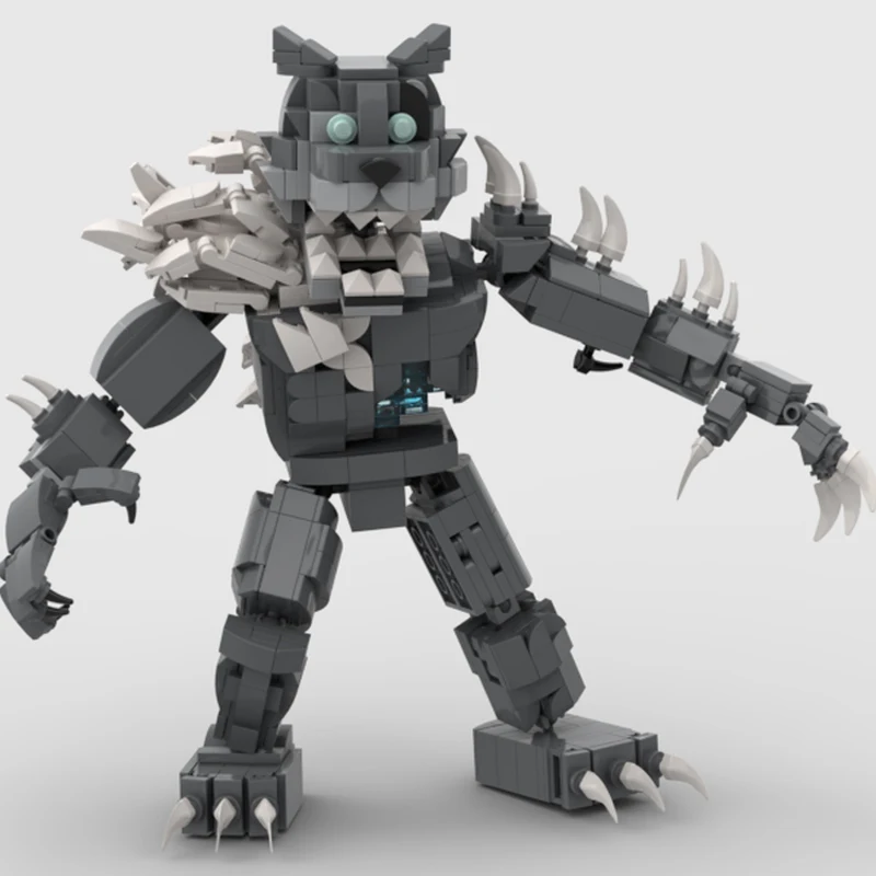 775PCS MOC Game Series Twisted Wolf Model Custom Building Blocks DIY Creative Ideas Assembly Display Gift Decoration Decor Set
775PCS MOC Game Series Twisted Wolf Model Custom Building Blocks DIY Creative Ideas Assembly Display Gift Decoration Decor Set