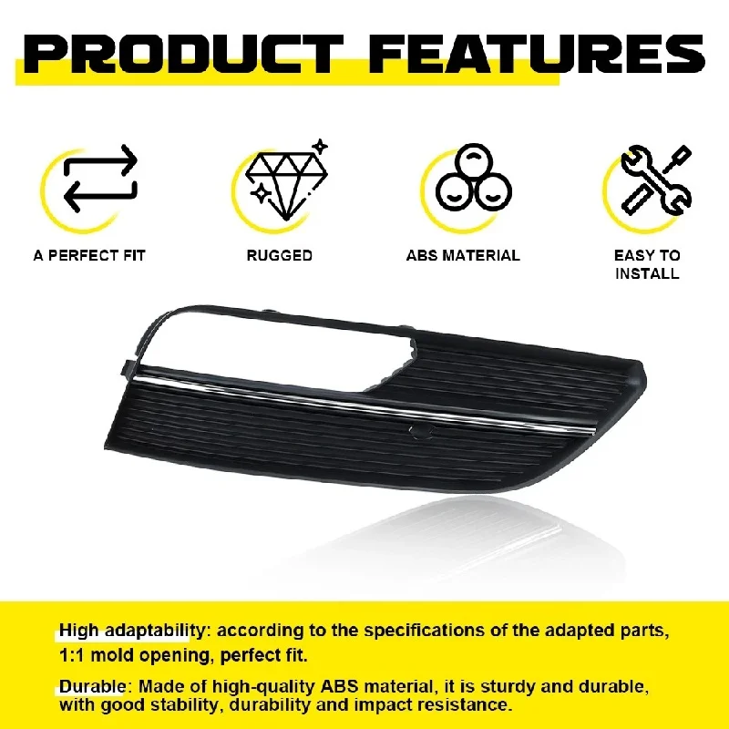 1PC Fits For Audi A3 2012 2013 2014 2015 2016 8V3807682 Black Front Bumper Fog Lights Lamp Grille Cover Grille Cover Replacement
1PC Fits For Audi A3 2012 2013 2014 2015 2016 8V3807682 Black Front Bumper Fog Lights Lamp Grille Cover Grille Cover Replacement