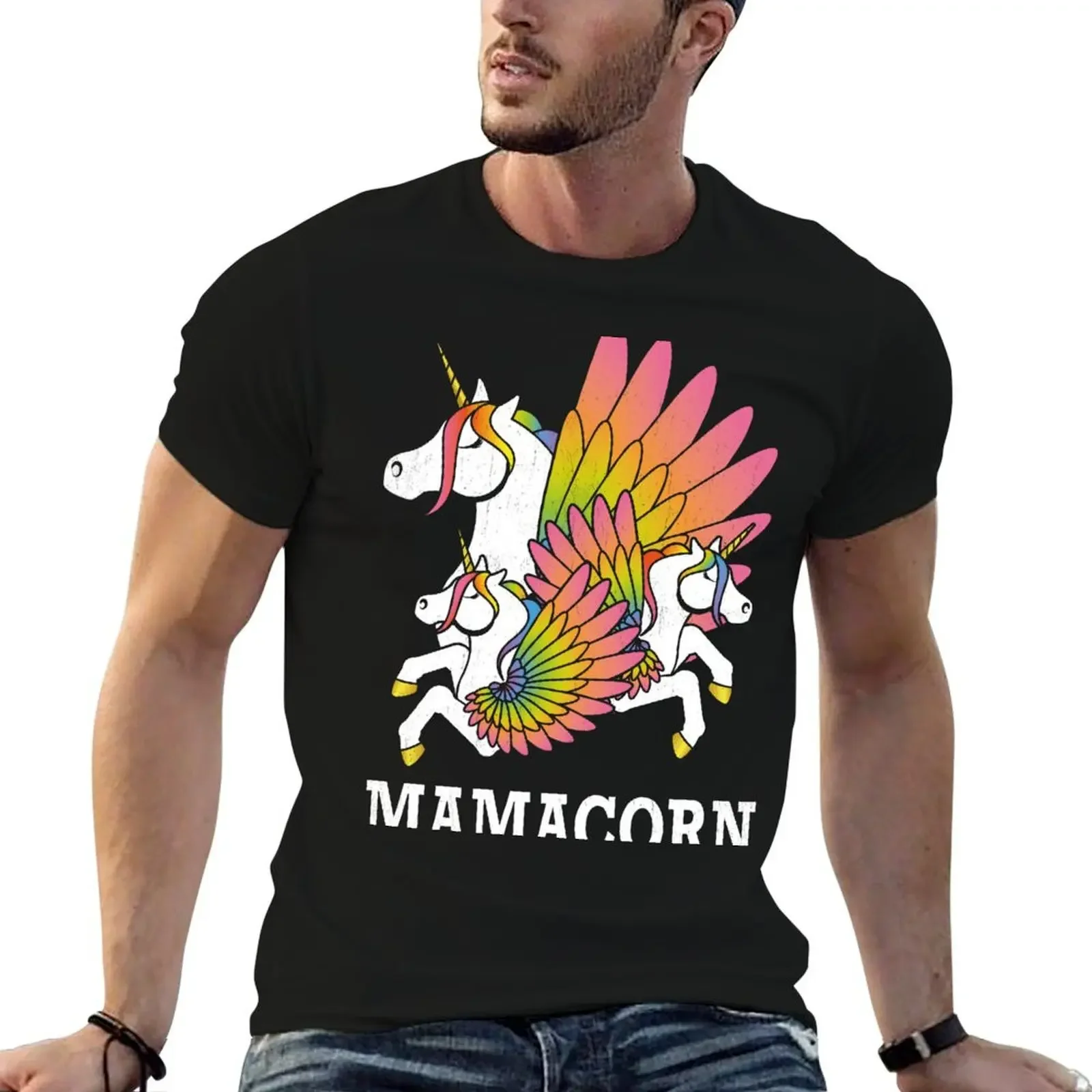 Mamacorn - Unicorn Mum with twins T-Shirt gifts for boyfriend anime stuff hippie clothes mens tall t shirts
Mamacorn - Unicorn Mum with twins T-Shirt gifts for boyfriend anime stuff hippie clothes mens tall t shirts