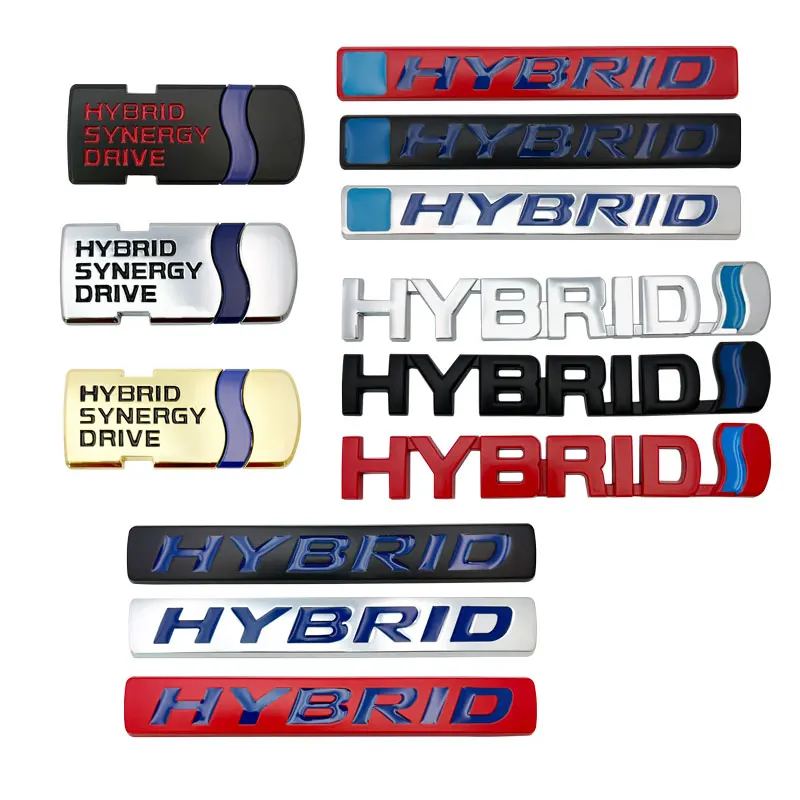 3D Metal HYBRID Car Rear Bumper Trunk Letter Badge Front Door Side Sticker Emblem Compatible With All hybrid Versions Of Cars
3D Metal HYBRID Car Rear Bumper Trunk Letter Badge Front Door Side Sticker Emblem Compatible With All hybrid Versions Of Cars