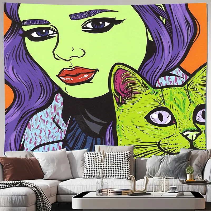 Аниме гобелен настенный эстетический декор комнаты японская манга искусство домашний декор декор общежития гобелен в японском стиле декор для спальни
Аниме гобелен настенный эстетический декор комнаты японская манга искусство домашний декор декор общежития гобелен в японском стиле декор для спальни