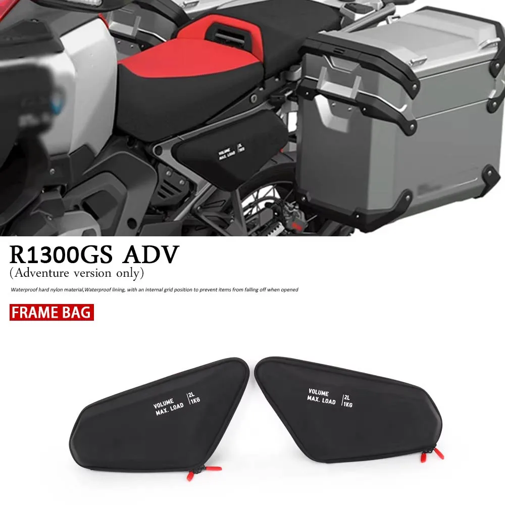 New For BMW R1300GS Adventure R 1300 GSA R1300 GS ADV 2024 2025 Motorcycle Side Frame Bag Storage Package Bags Waterproof Bag
New For BMW R1300GS Adventure R 1300 GSA R1300 GS ADV 2024 2025 Motorcycle Side Frame Bag Storage Package Bags Waterproof Bag