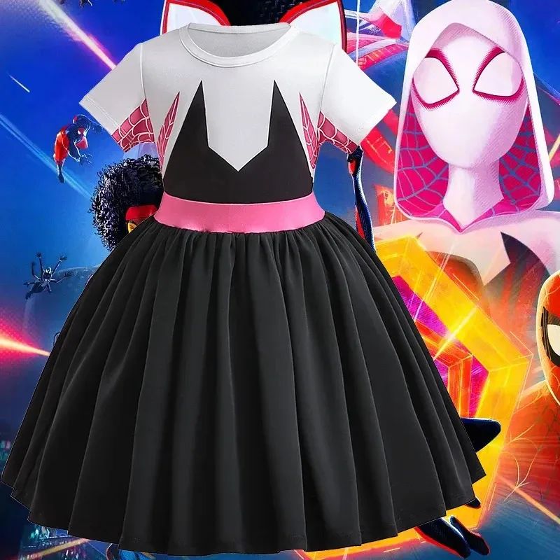 Halloween Kids Spider-Man Girls Costume Gwen Stacy Dress Masquerade Stage Performance Party Cosplay Amazing Ghost-Spider
Halloween Kids Spider-Man Girls Costume Gwen Stacy Dress Masquerade Stage Performance Party Cosplay Amazing Ghost-Spider