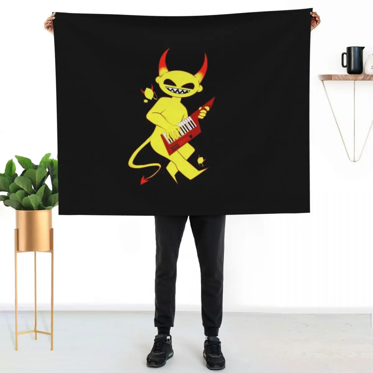 Lemon Demon Throw Blanket No Pilling Soft Warm Blanket for Bed
Lemon Demon Throw Blanket No Pilling Soft Warm Blanket for Bed