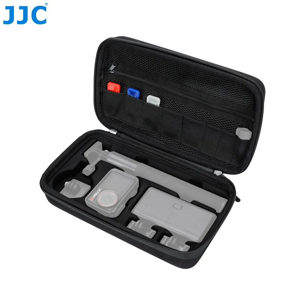 Чехол для камеры JJC для DJI Osmo Action 5 Pro/4/3, жесткий чехол-сумка, совместимый с DJI Action 5 Pro Adventure, магазин 3 microSD
Чехол для камеры JJC для DJI Osmo Action 5 Pro/4/3, жесткий чехол-сумка, совместимый с DJI Action 5 Pro Adventure, магазин 3 microSD