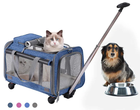 Popular Use Expandable Carry On Travel Pet Dog Carrier with Wheels pet carrier stroller
Popular Use Expandable Carry On Travel Pet Dog Carrier with Wheels pet carrier stroller