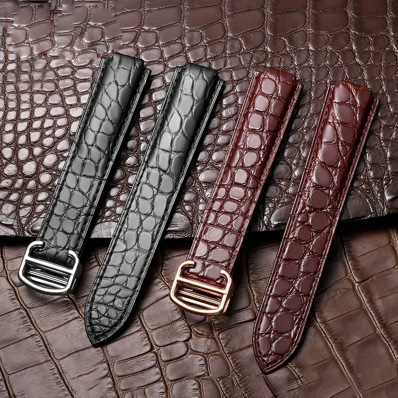 For Cartier Blue Balloon American Crocodile Leather Watch Band Men Women Large And Medium Genuine Leather Watch strap 18mm*11mm
For Cartier Blue Balloon American Crocodile Leather Watch Band Men Women Large And Medium Genuine Leather Watch strap 18mm*11mm