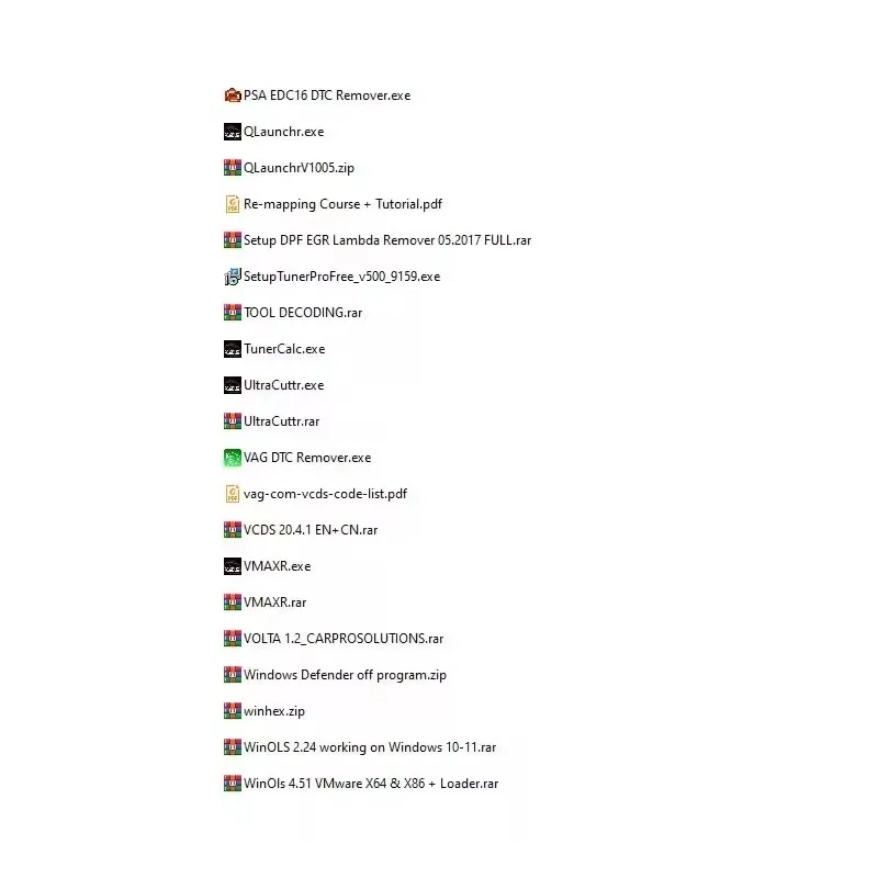 Biggest ECU Chip Tuning Files Collection ECU Programming Tool Car Repair
Biggest ECU Chip Tuning Files Collection ECU Programming Tool Car Repair