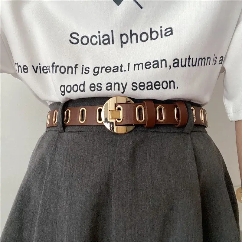  Женский пояс без отверстий — регулируемый пояс с несколькими отверстиями, пояс для похудения для летних платьев и брюк
Женский пояс без отверстий — регулируемый пояс с несколькими отверстиями, пояс для похудения для летних платьев и брюк