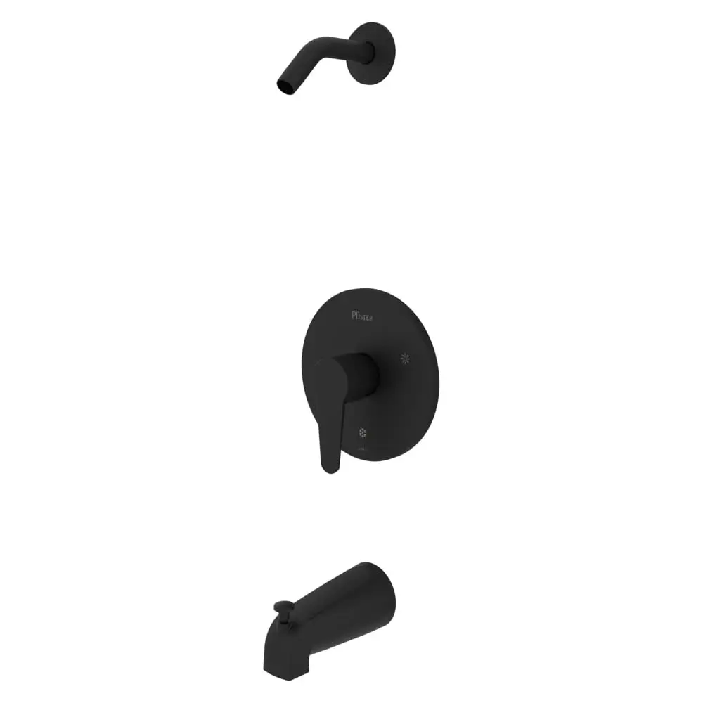 AllexpreskPfirst Modern Tub and Shower Trim Kit 1-Handle Matte Black Finish without Shower Head Valve Not Included QuickConnect
AllexpreskPfirst Modern Tub and Shower Trim Kit 1-Handle Matte Black Finish without Shower Head Valve Not Included QuickConnect