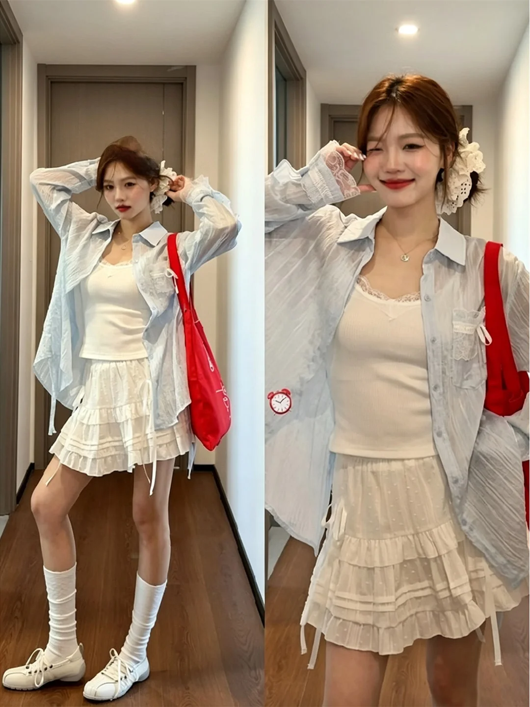 Lightweight Breathable Casual Lace Sun Protection Shirt Women Summer Loose Fit Comfortable Texture Trendy Outerwear Coat
Lightweight Breathable Casual Lace Sun Protection Shirt Women Summer Loose Fit Comfortable Texture Trendy Outerwear Coat
